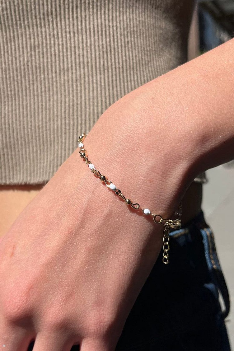 Bracelet Brandy Melville Chain Doré | OTG-50125634